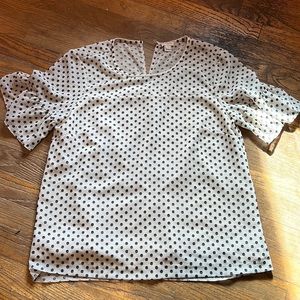 JCrew lined blouse